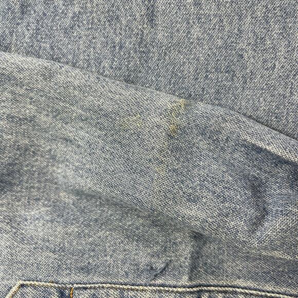 VINTAGE KIEL CENTER ST LOUIS BLUES DENIM SHIRT MENS 2XL BUTTON UP Y2K COTTON - Picture 4 of 11